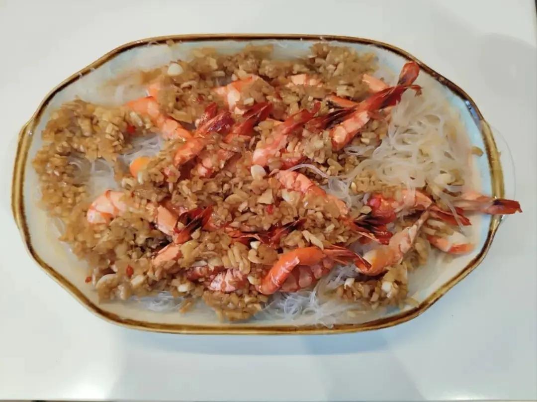 蒜蓉粉丝开背虾