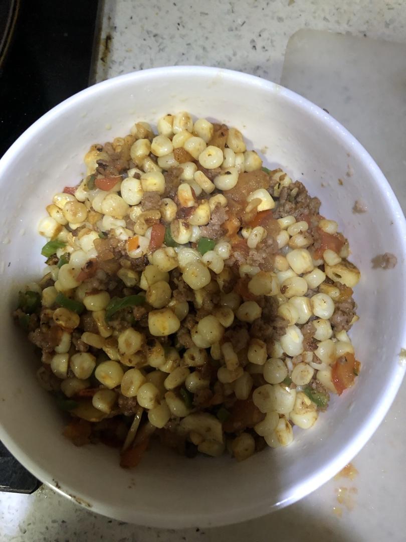 玉米炒肉末【超级下饭的快手家常菜】
