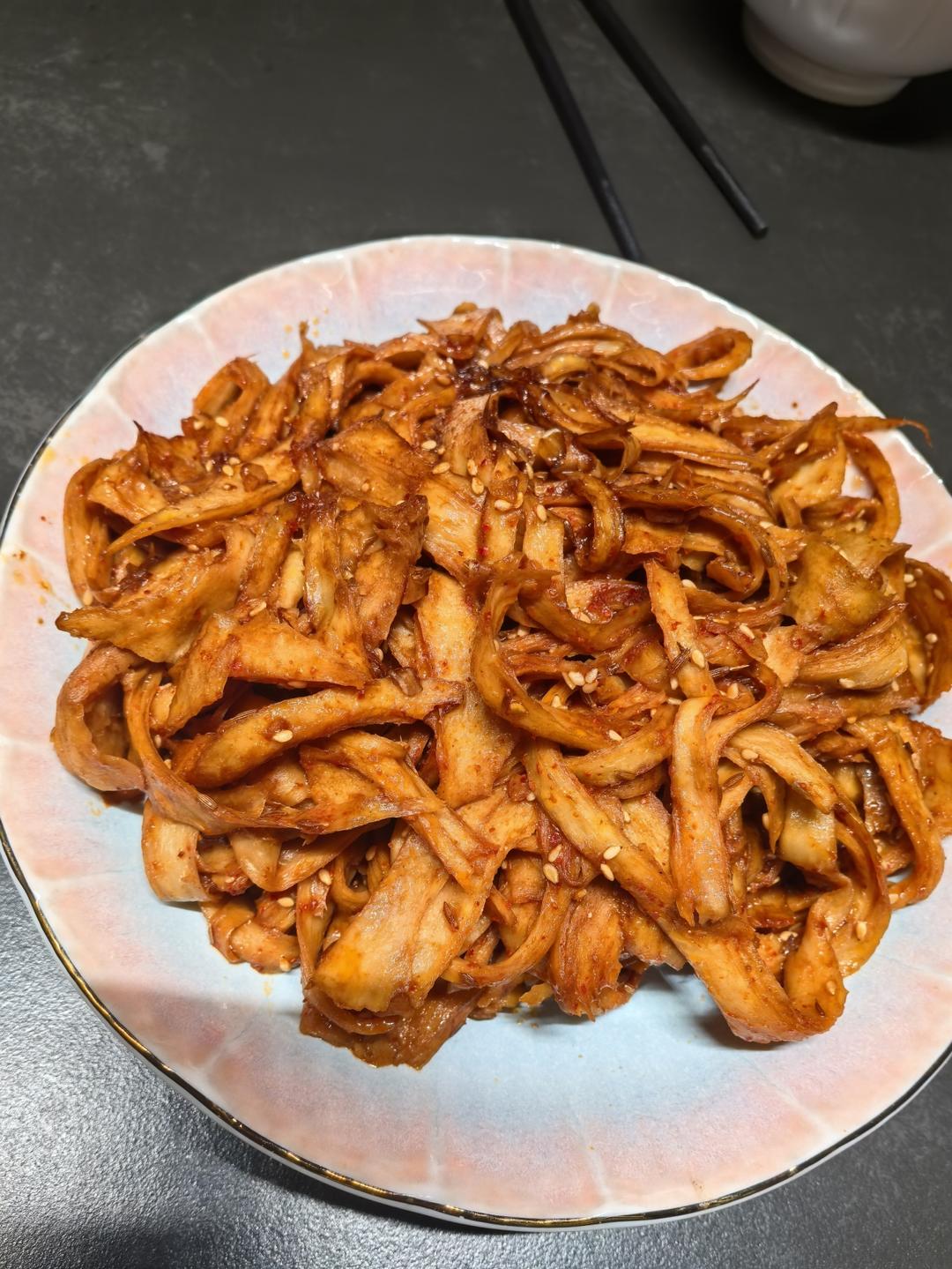 烧烤风味炒面筋