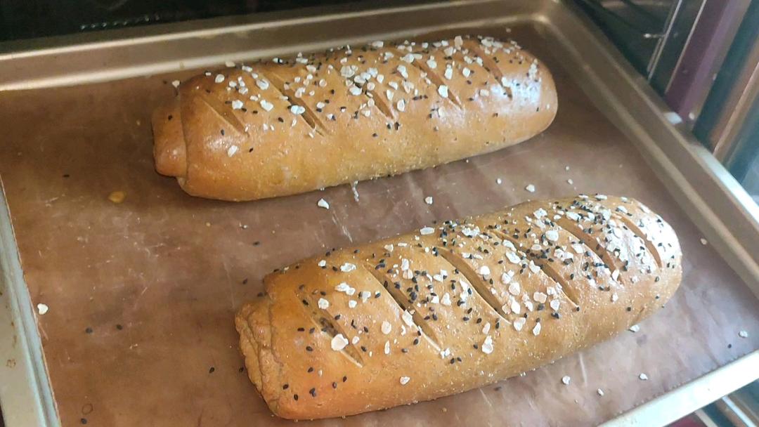 无糖无油全麦列巴