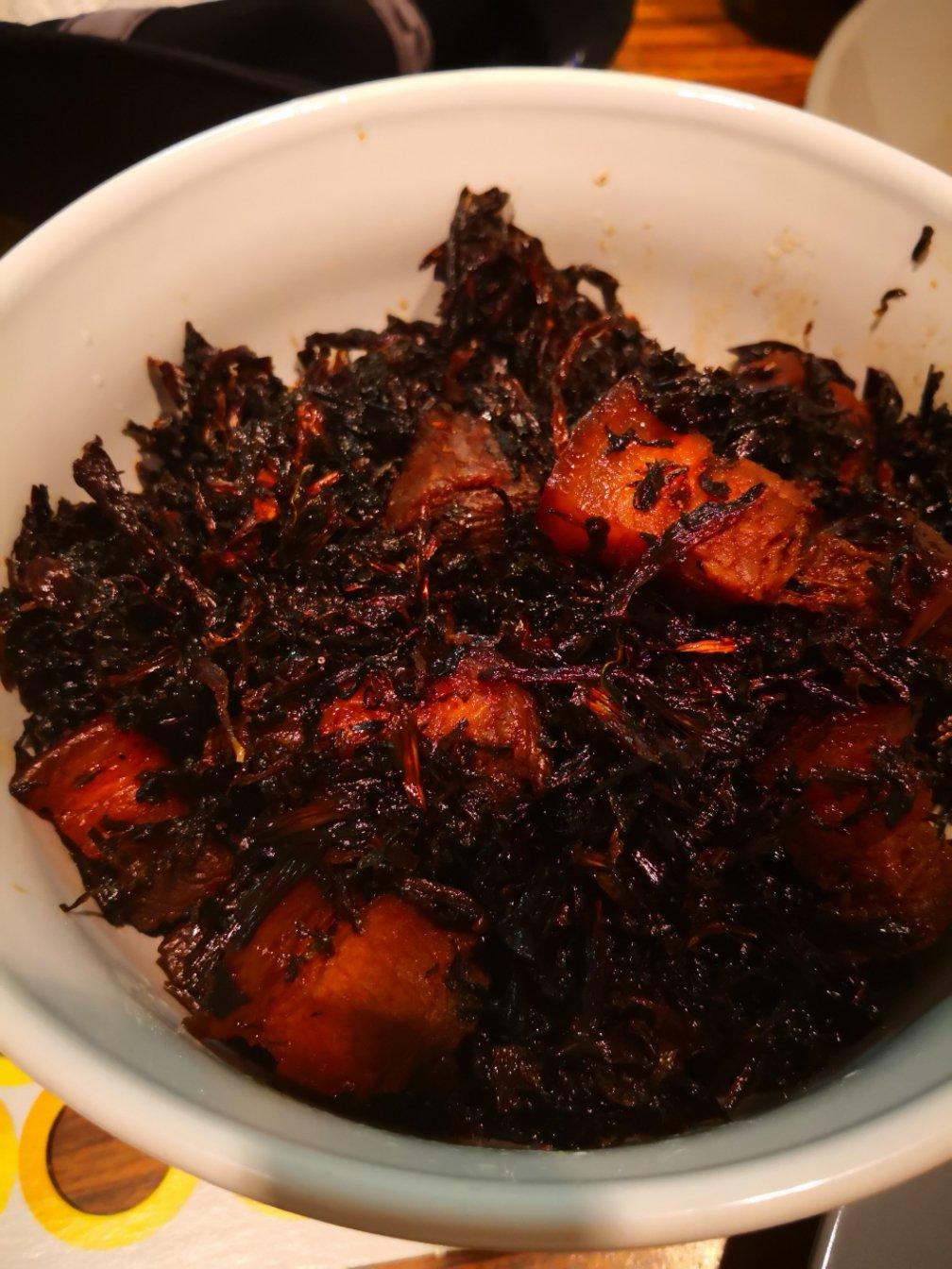 梅干菜炒五花肉