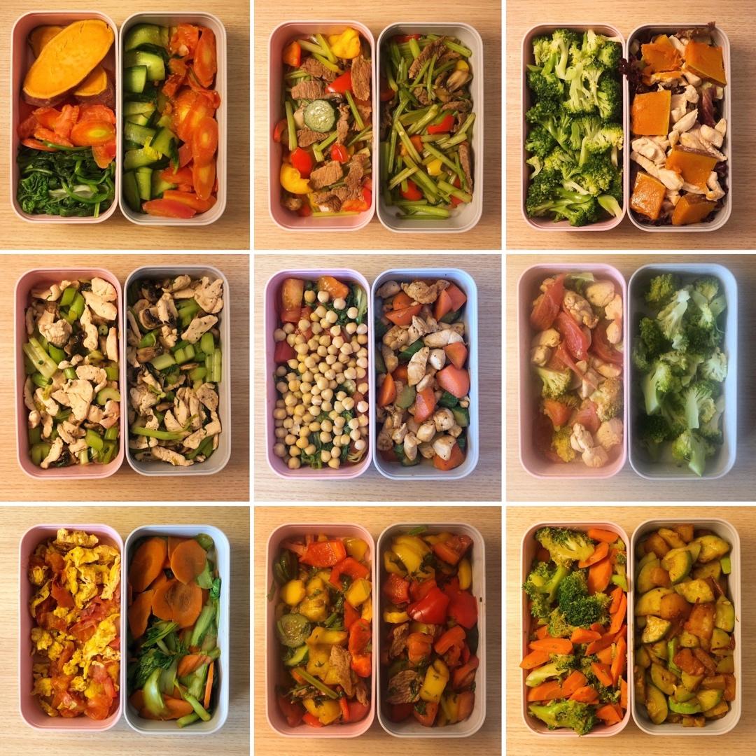 上班族的健身减脂轻食便当
