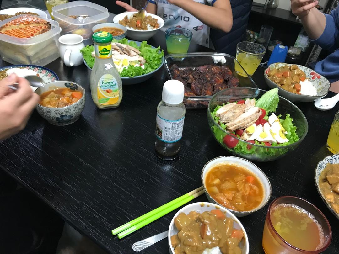 高蛋白美味低脂高颜值鸡胸肉蔬菜沙拉（超详细视频）