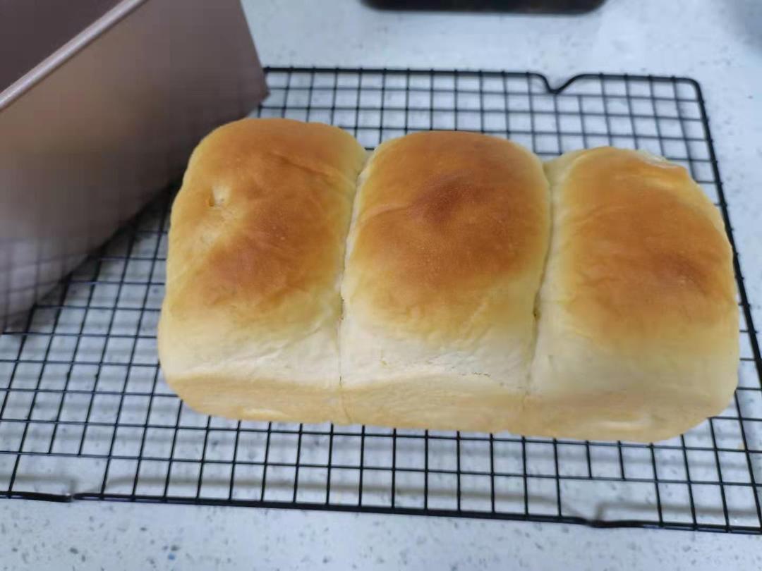 夺命软吐司(๑´ڡ`๑)超软拉丝极速方便的一次发酵吐司