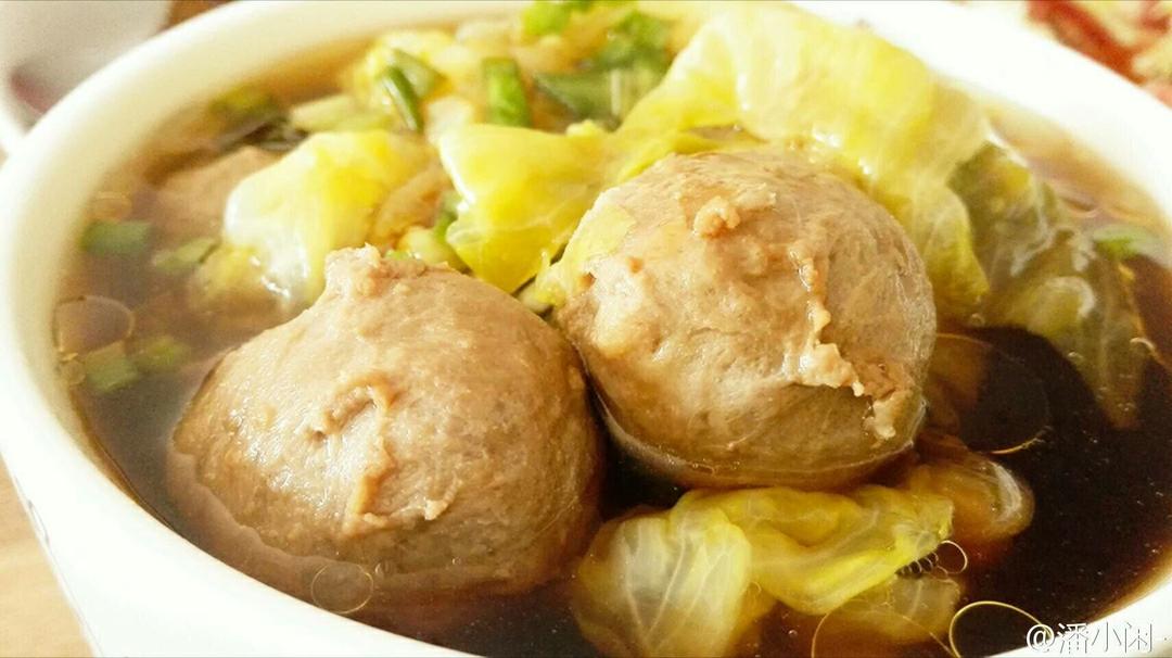 煮牛肉丸