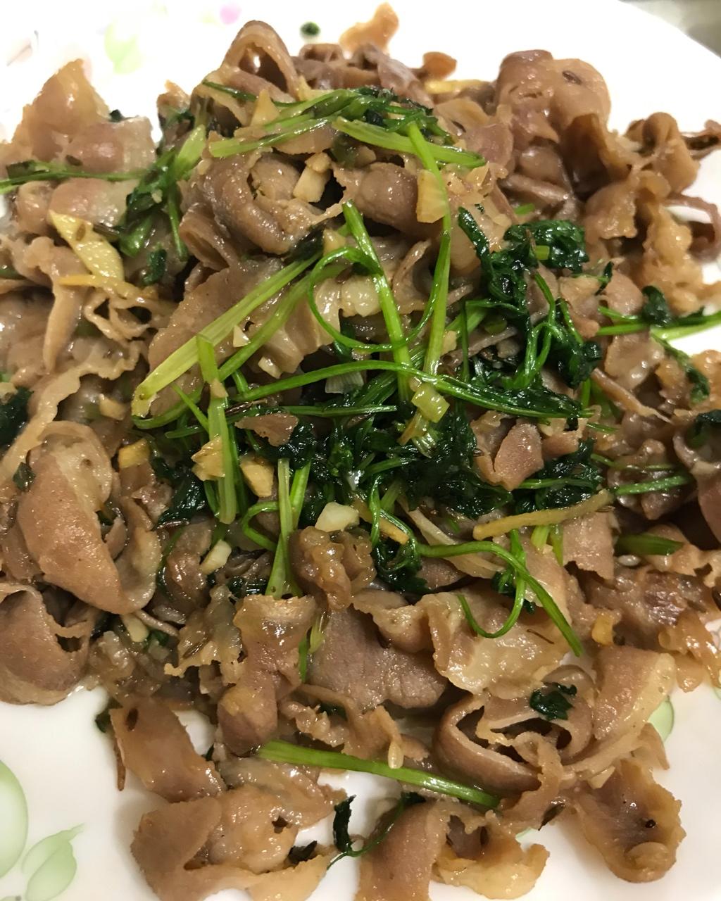 孜然羊肉片
