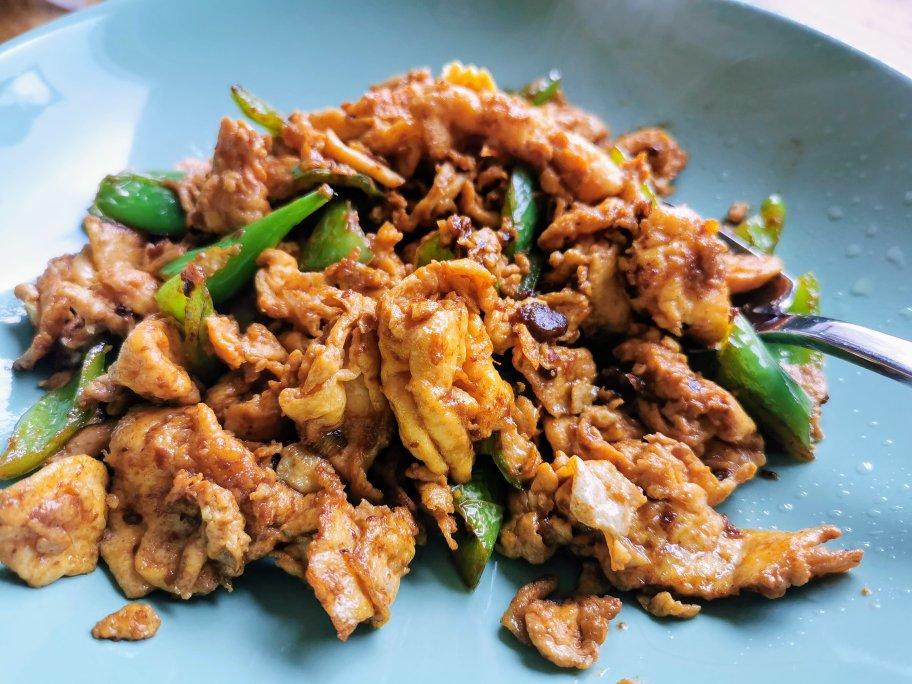 尖椒大酱炒鸡蛋（米饭杀手）