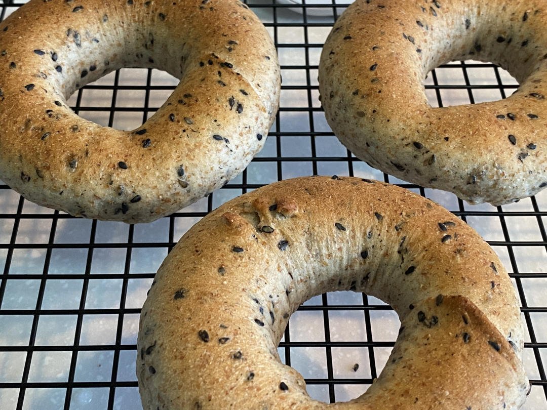 原味贝果🥯/黑芝麻贝果🥯