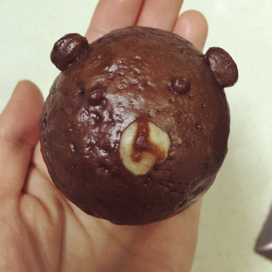 自制美味绵香奶黄包