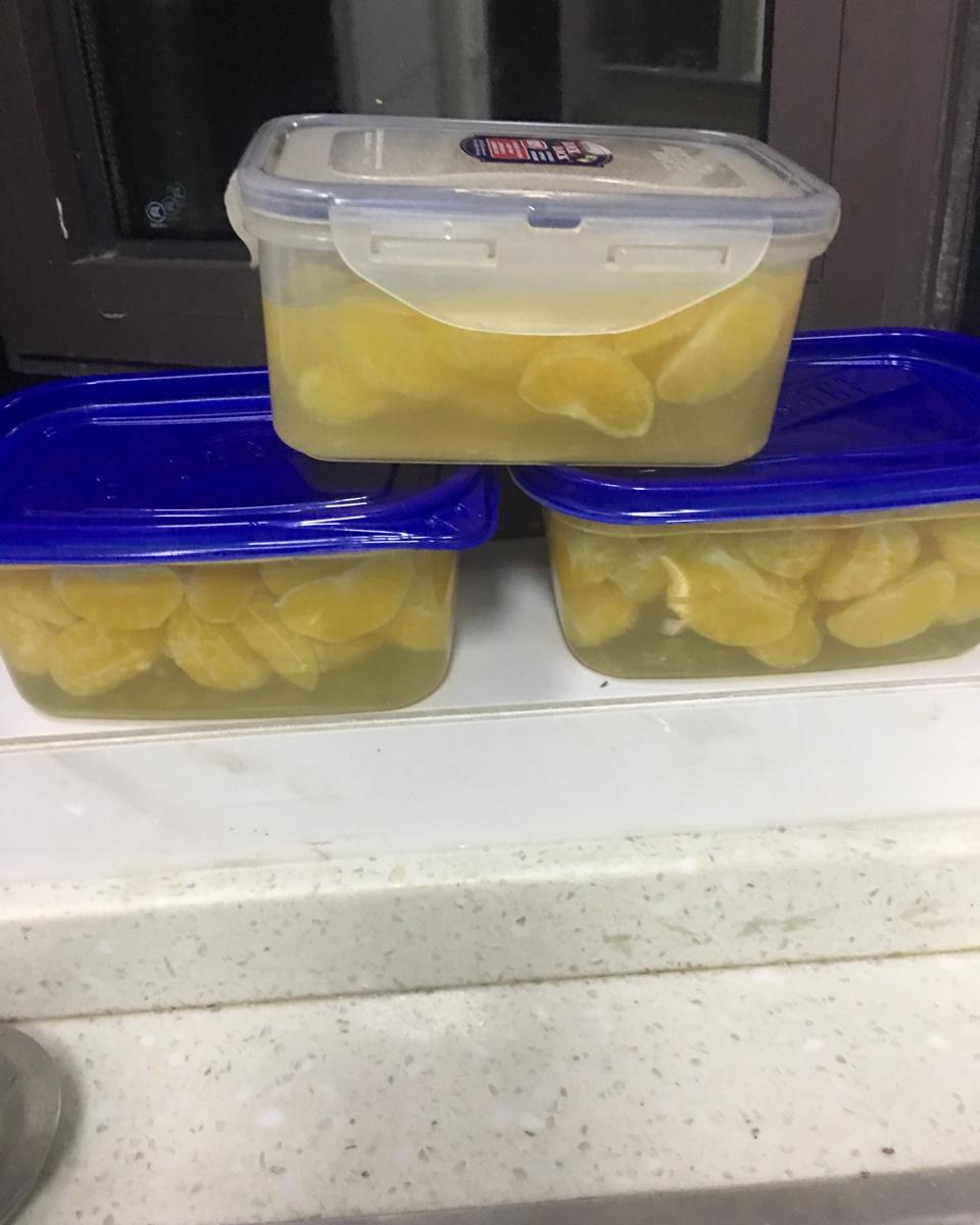 自制冰糖橘子罐头