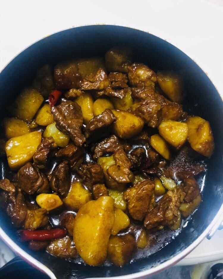 土豆烧肉