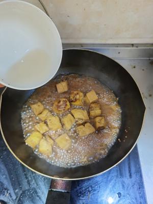 家常版豆腐泡酿肉的做法 步骤10