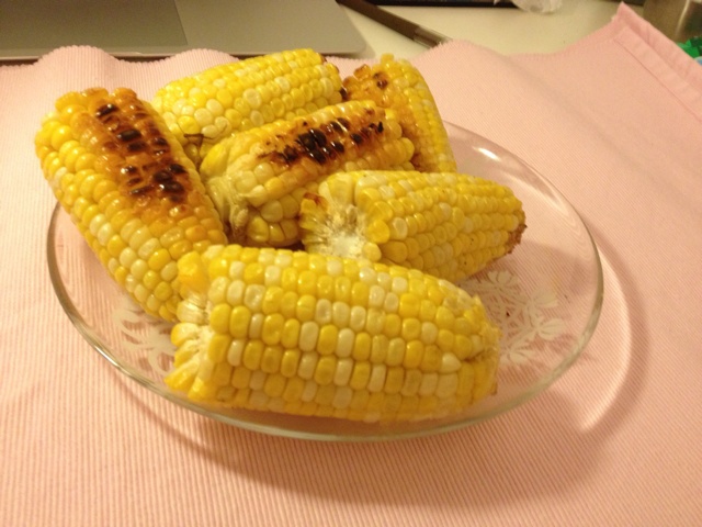 香甜烤玉米