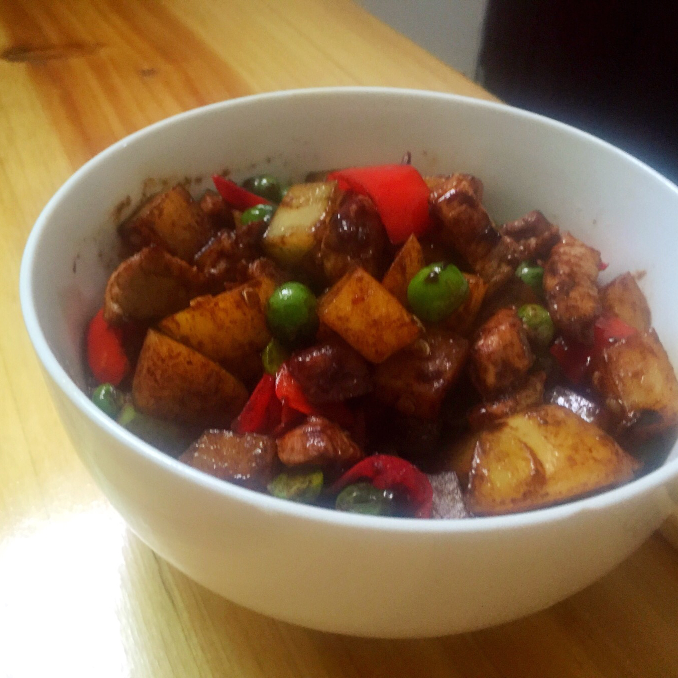 酱爆肉丁（简单快手下饭）