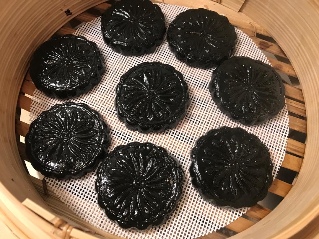 vi小厨做的鸡屎藤饼(q韧口感)