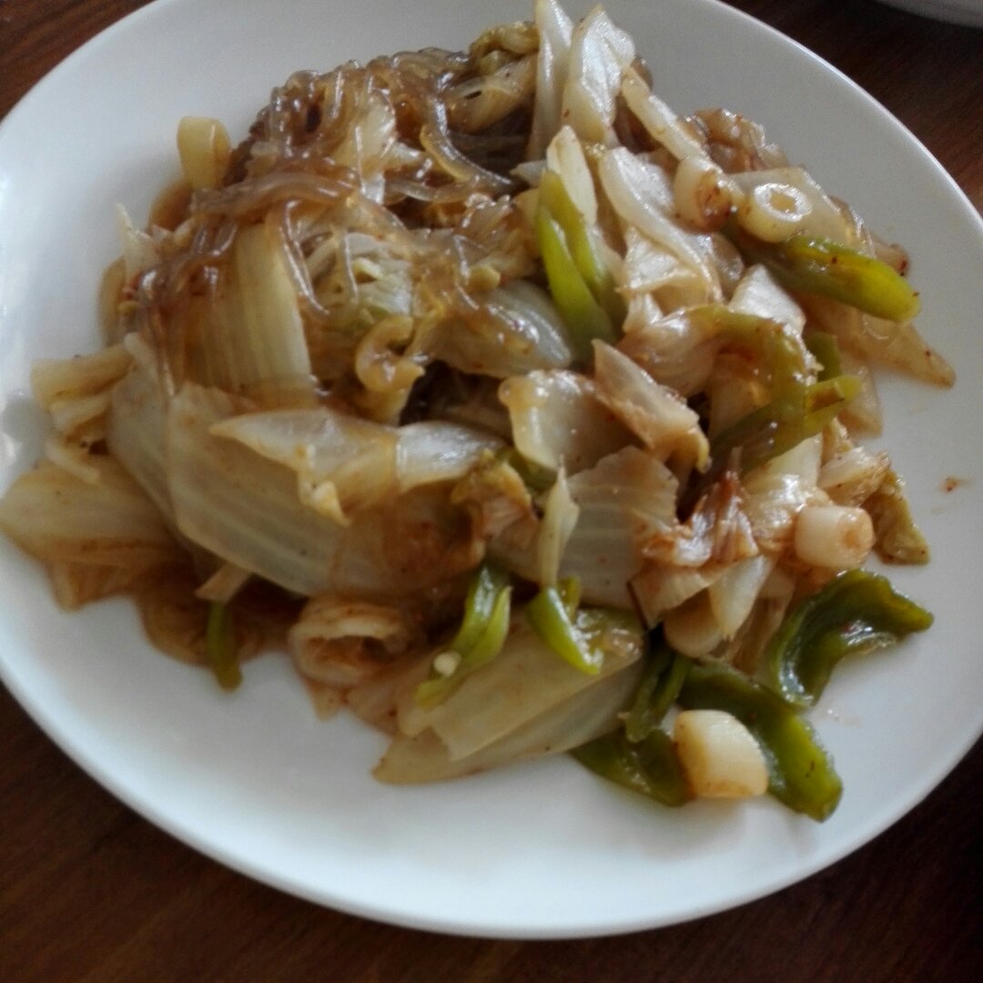 酸辣白菜粉丝