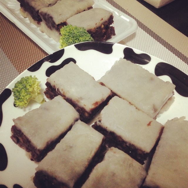红豆山药糕