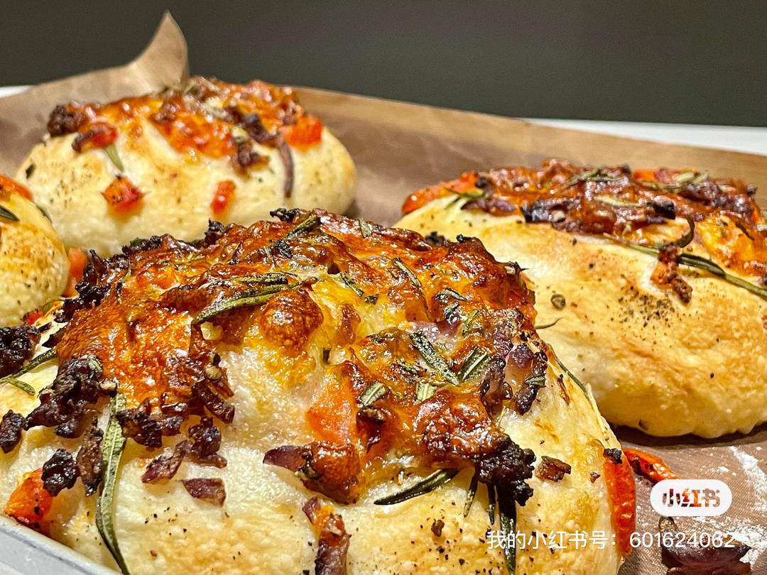 ㊙️料理面包万能面团-百变迷你佛卡夏