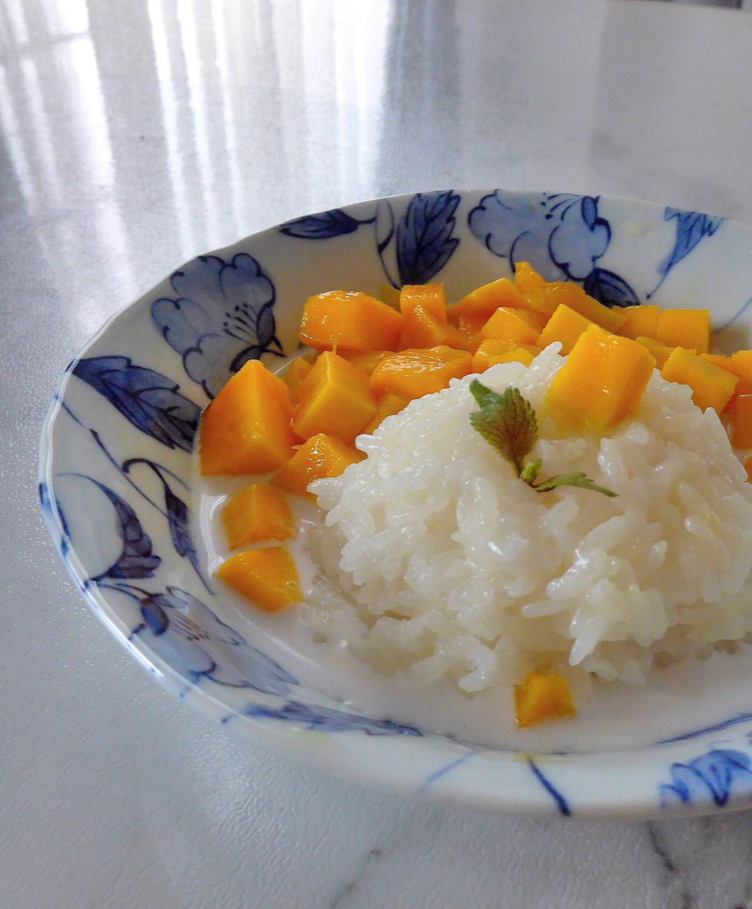 电饭煲版 芒果糯米饭
