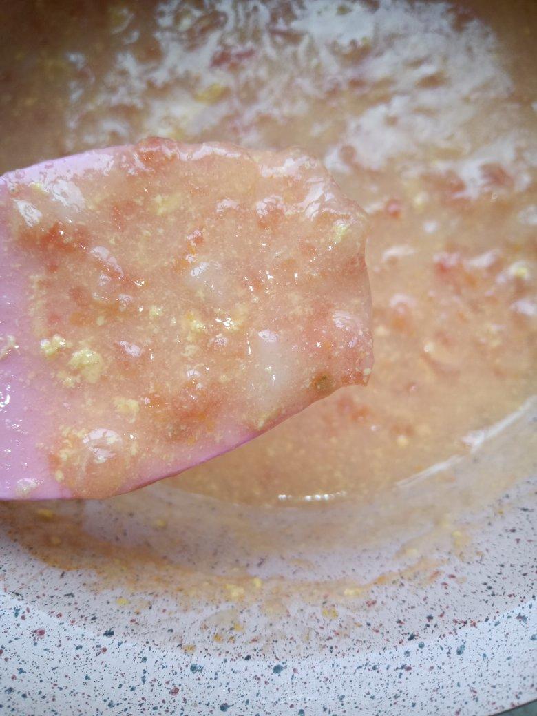 番茄疙瘩汤（八个月宝宝辅食）