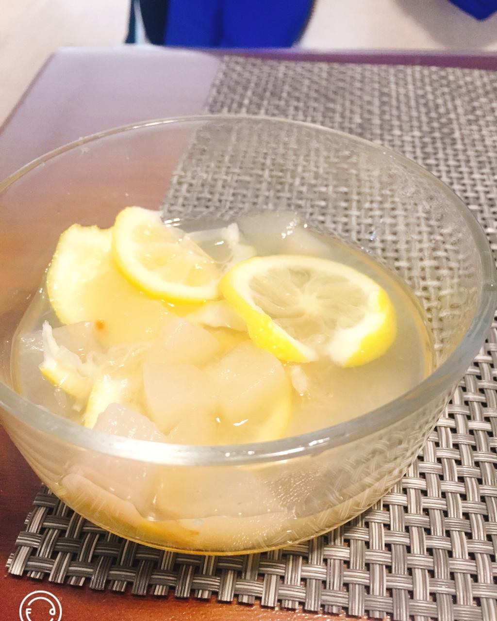 柠檬冰糖梨