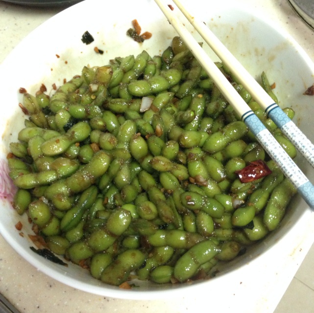 夏日爽口凉拌毛豆