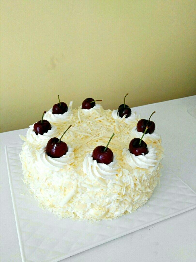 蛋糕 蜜豆白森林 手机用户0096_xb7t做的蜜豆白森林