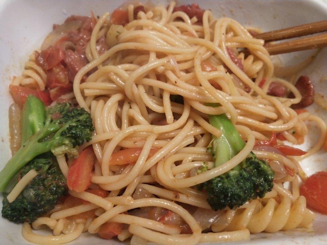 番茄肉酱意大利面