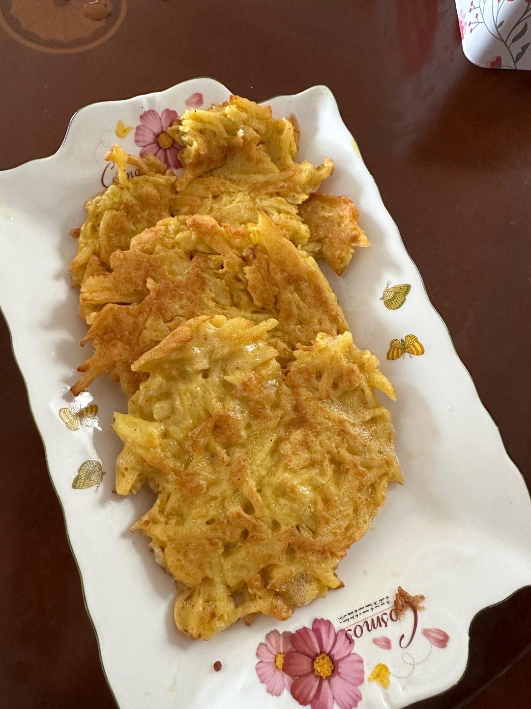 土豆丝鸡蛋饼