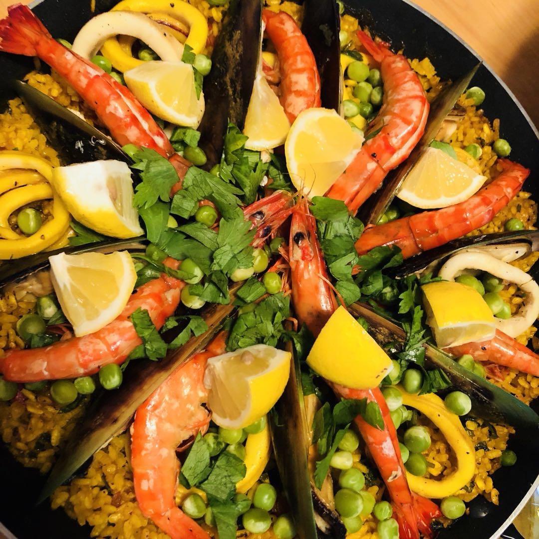 【曼食慢语】Seafood Paella 西班牙海鲜饭