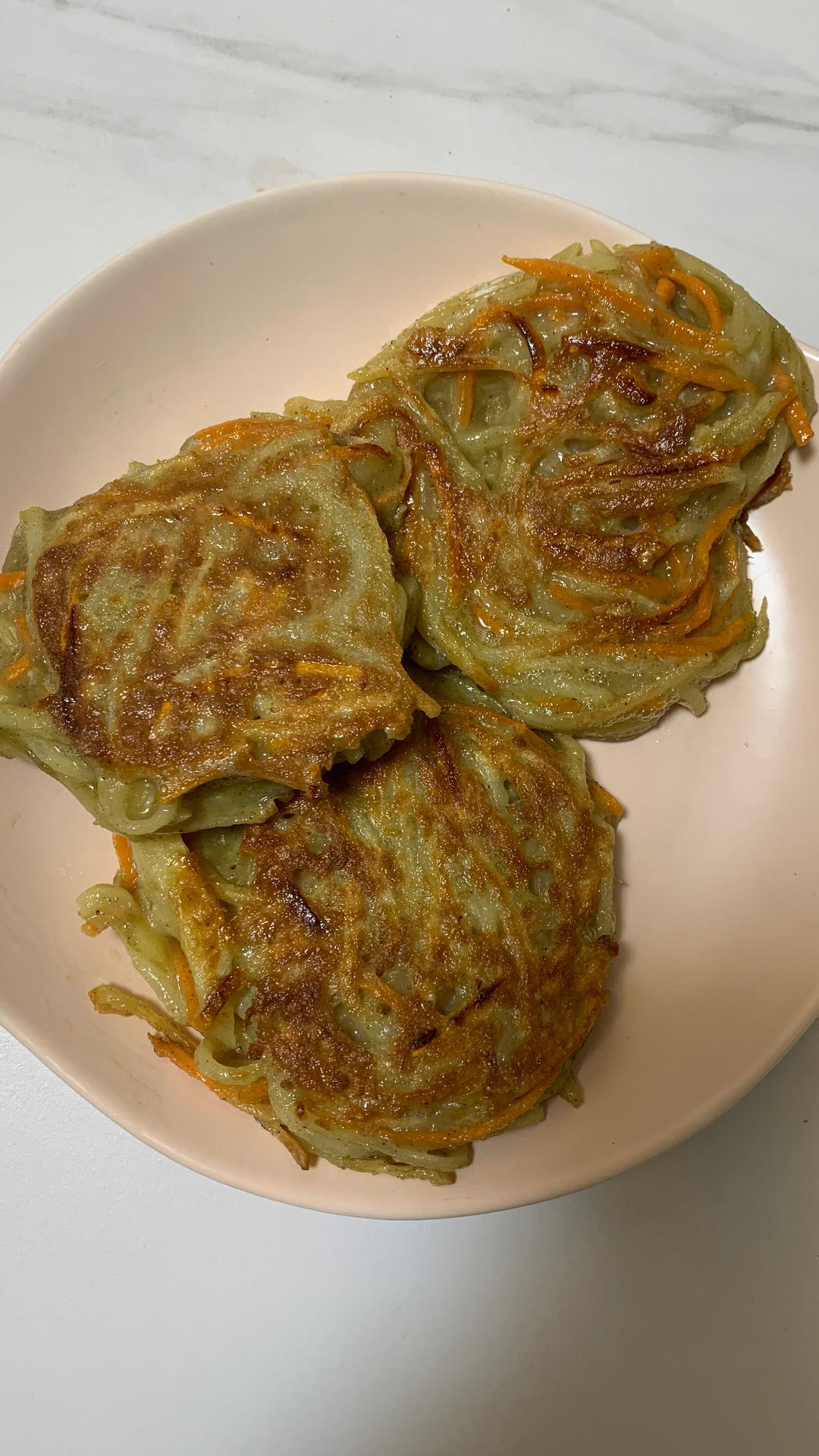 土豆饼(土豆胡萝卜丝饼)