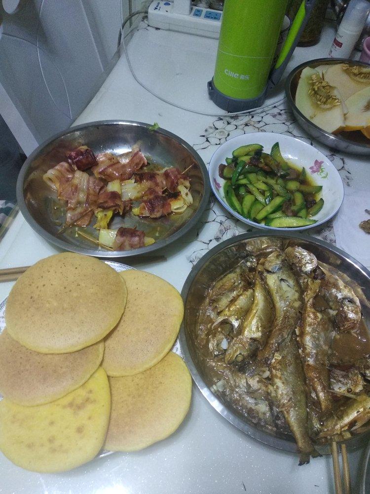 无油奶香玉米饼