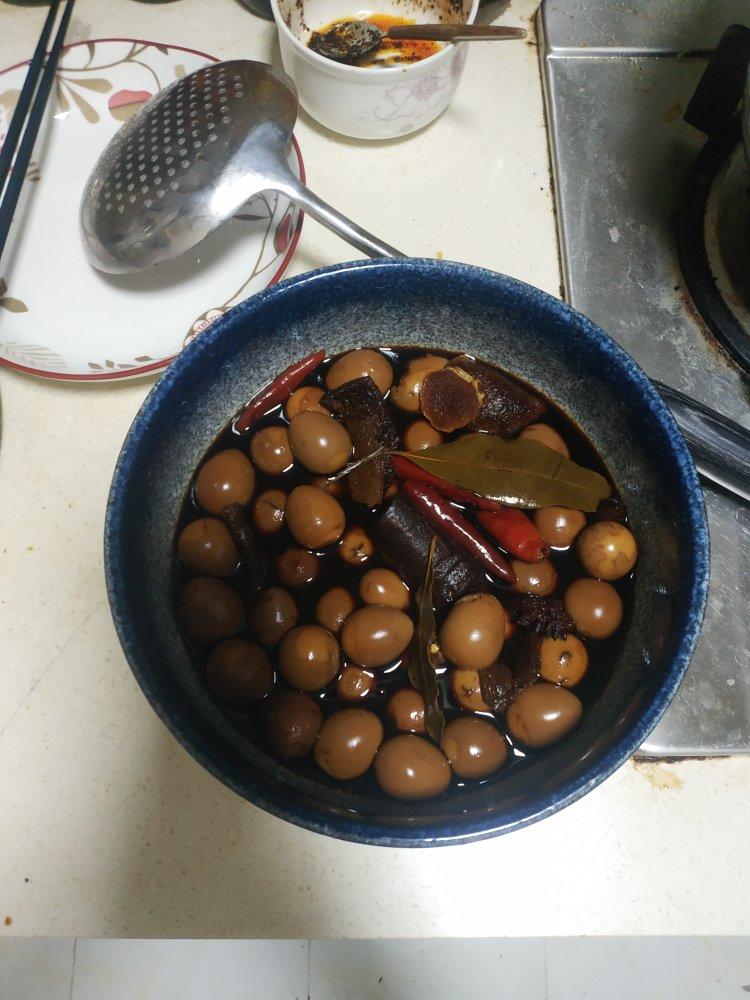 卤香鹌鹑蛋（经验之作）