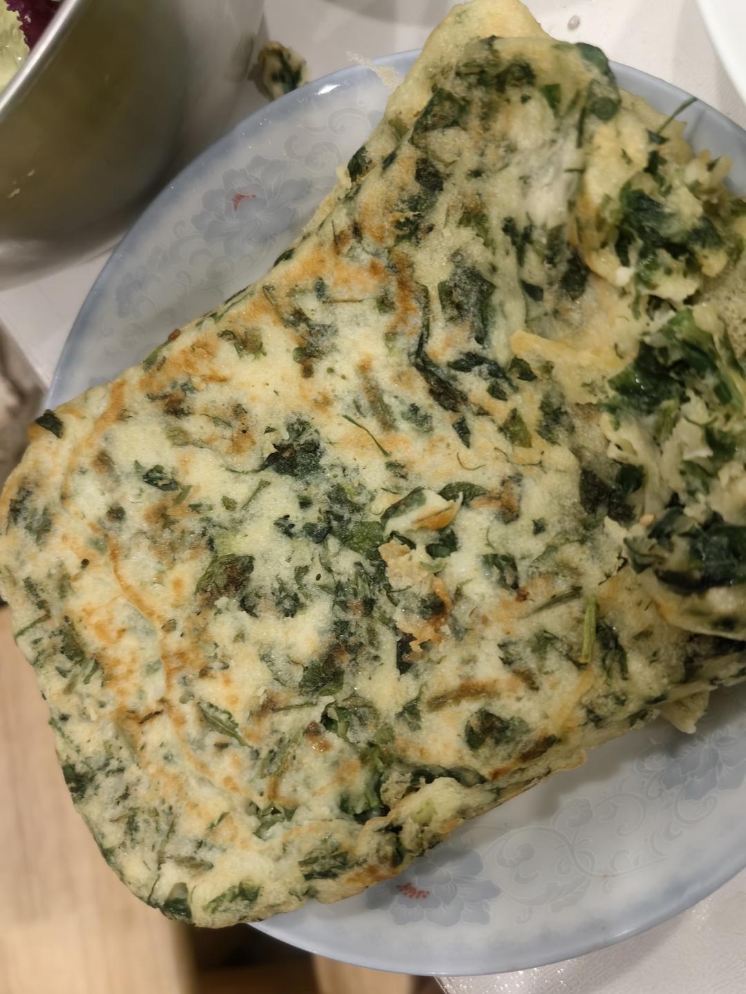 豌豆尖饼