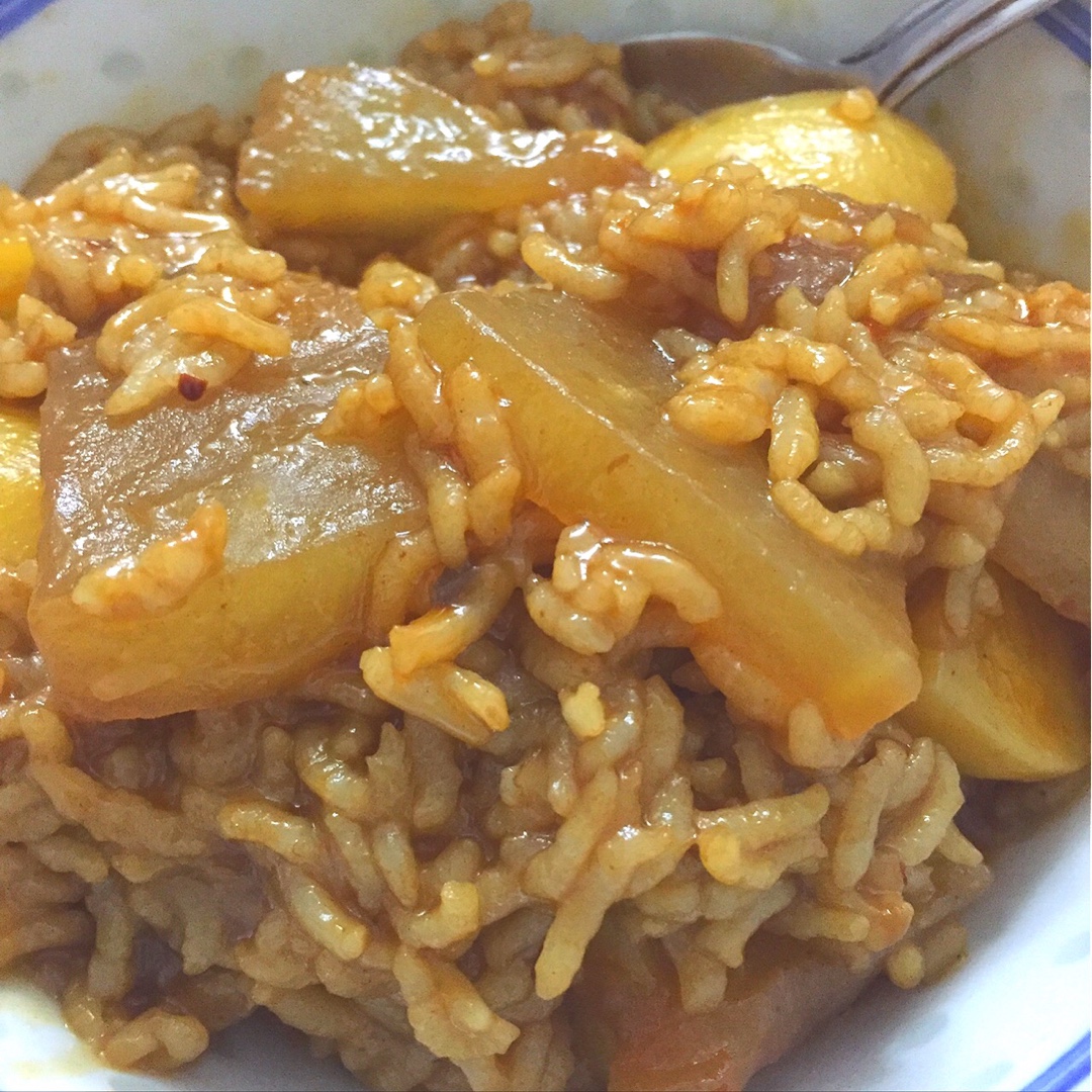 土豆焖饭（电饭锅版）