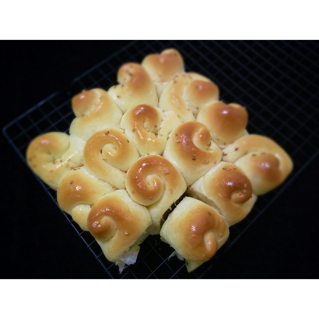 脆底蜂蜜小面包