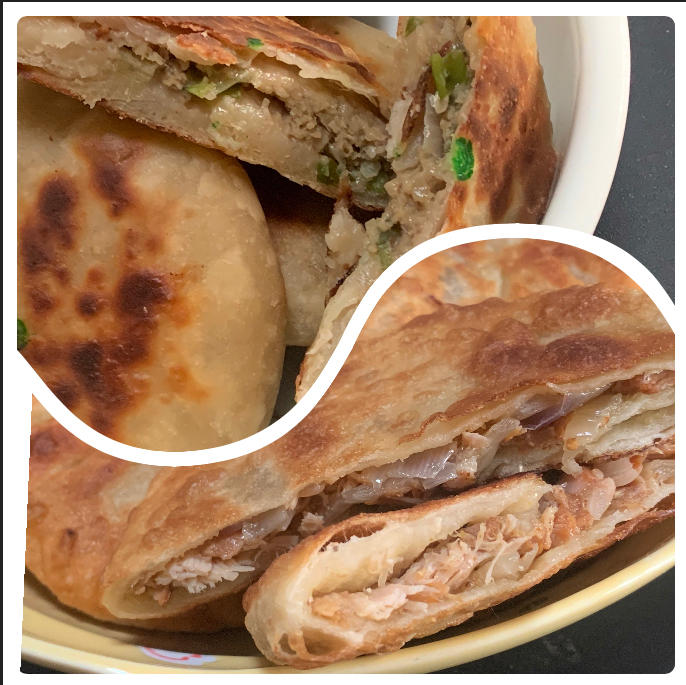 牛肉餡餅、豬肉餡餅、 撕拉肉簡易做法全紀錄 （ pulled pork & minced beef pancake biscuits )