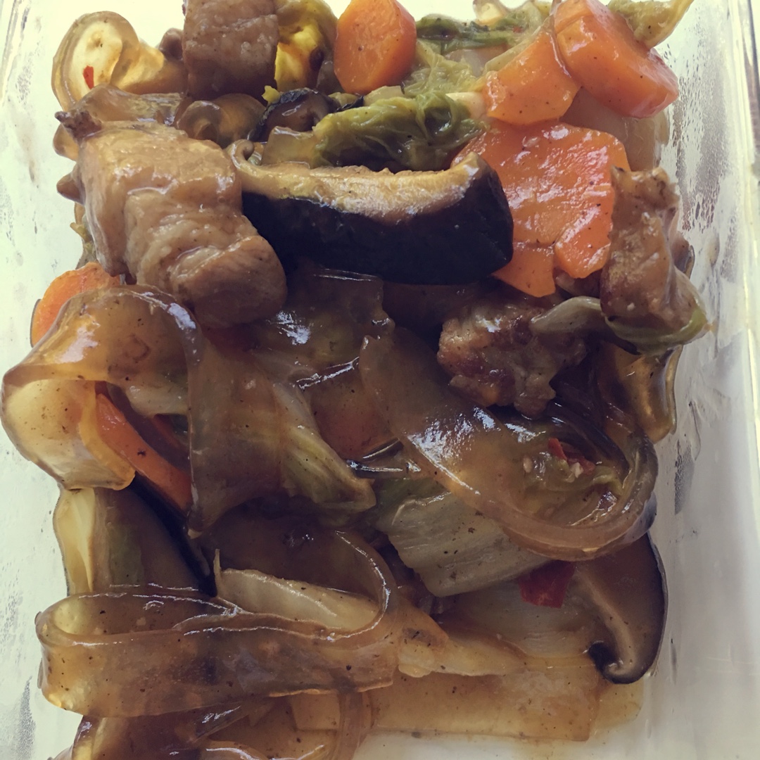 猪肉白菜炖粉条
