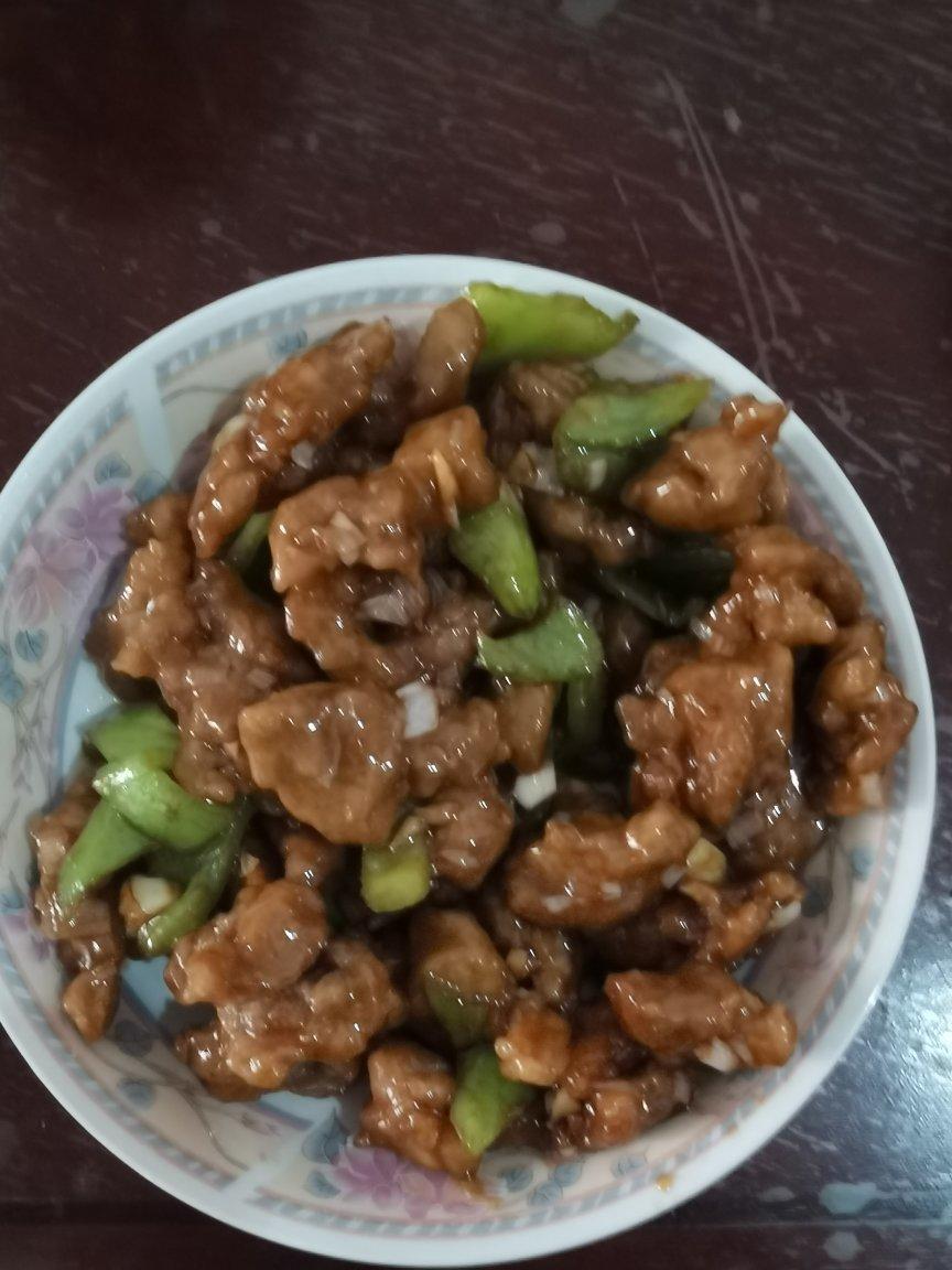 溜肉段-咸香好吃色美！