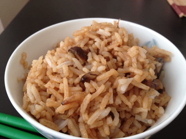 香菇油饭