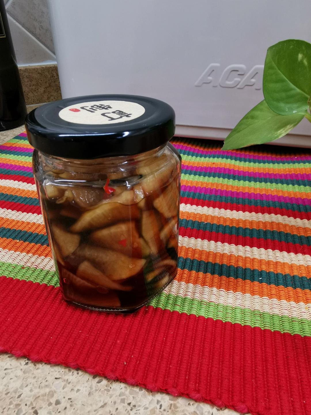 三步爽口酸酸辣辣腌萝卜片小咸菜