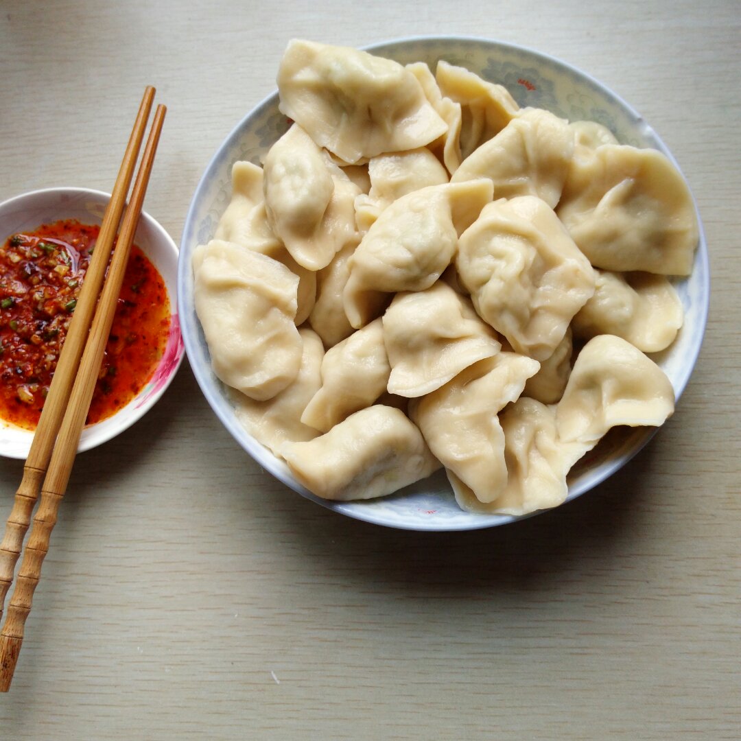 白萝卜鲜肉水饺