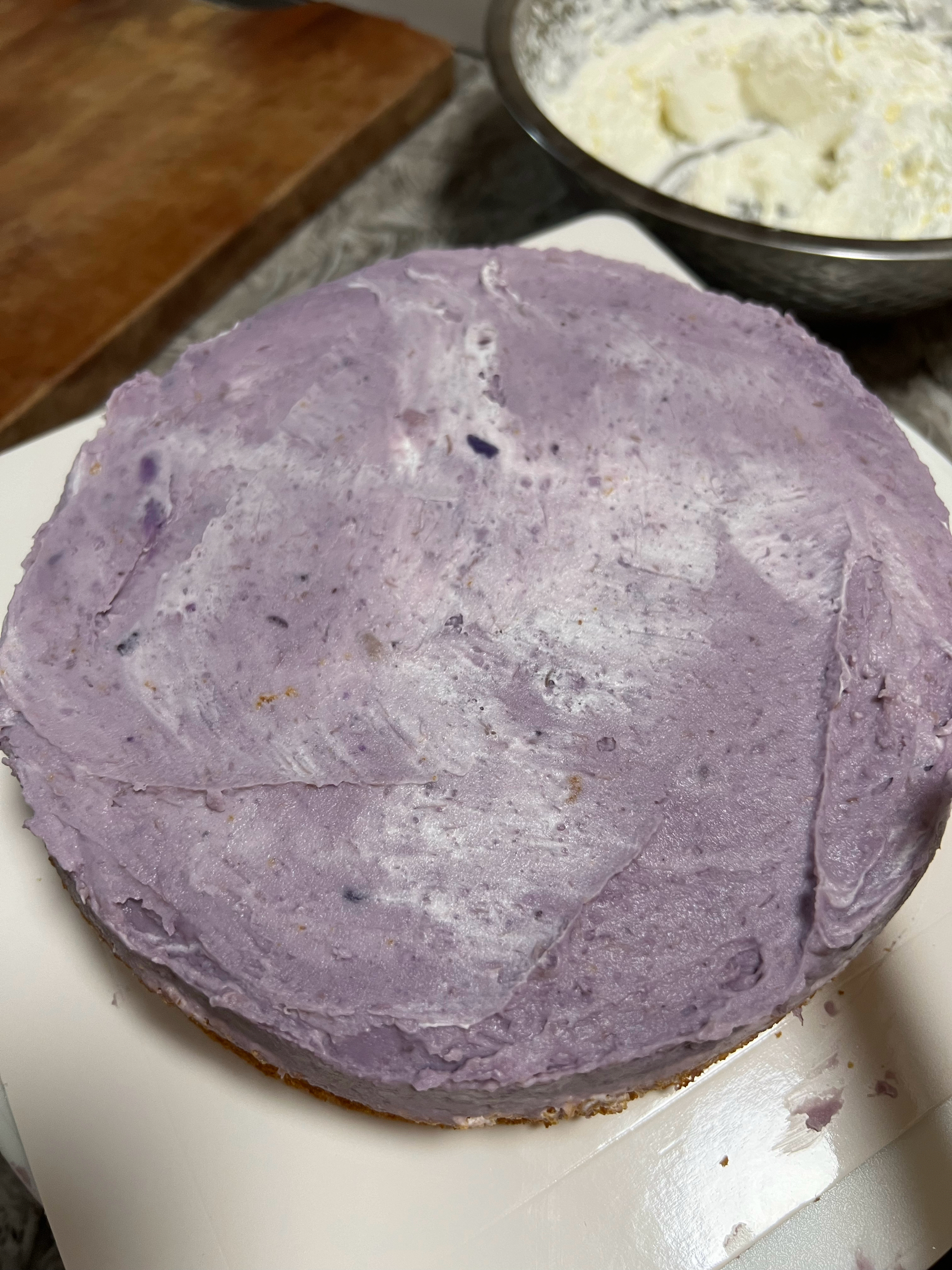 芋泥紫薯芒果蛋糕的做法 步骤10