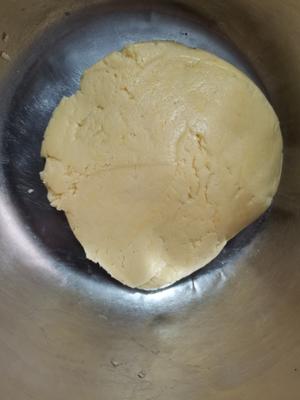 奶酥咸蛋黄海苔肉松🥮月饼的做法 步骤4