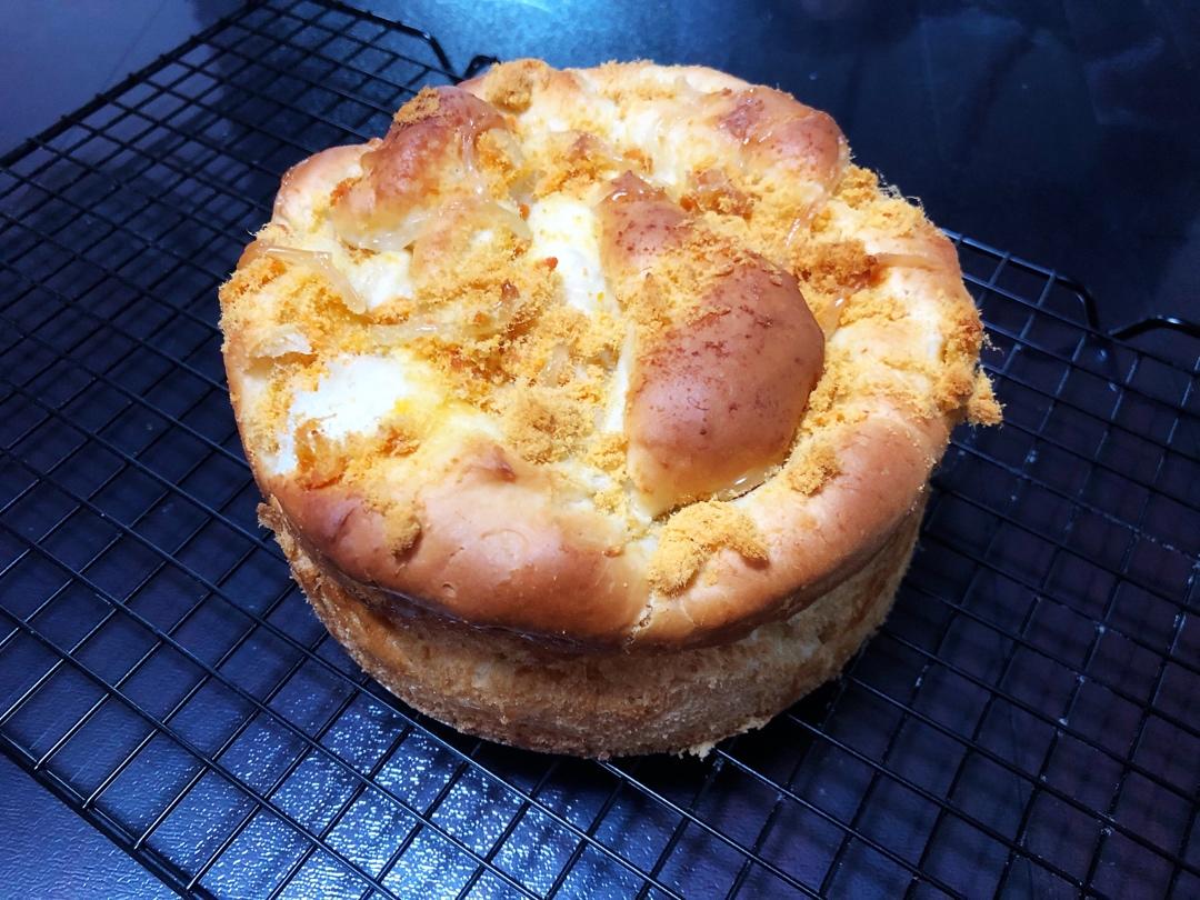 肉松手撕面包—超软会爆浆的面包哟