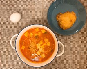 韩式辣白菜豆腐汤（巨好喝开胃）的做法 步骤5