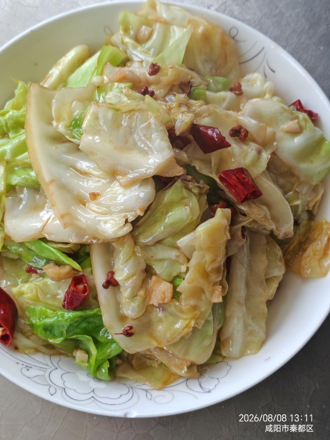 素手撕包菜