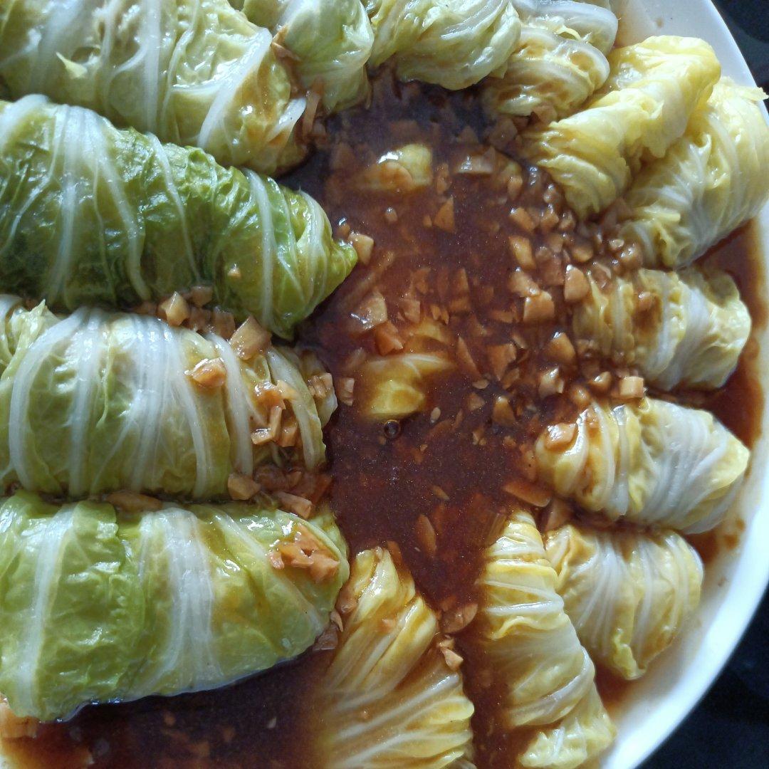 肉酿白菜卷
