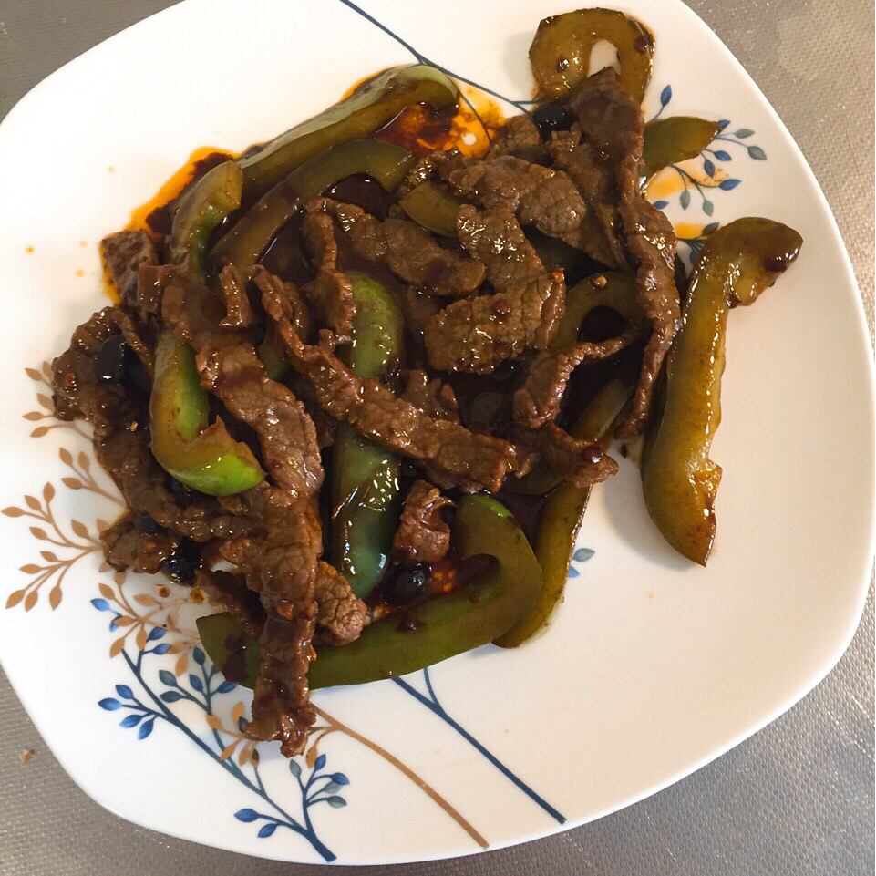 青椒牛柳