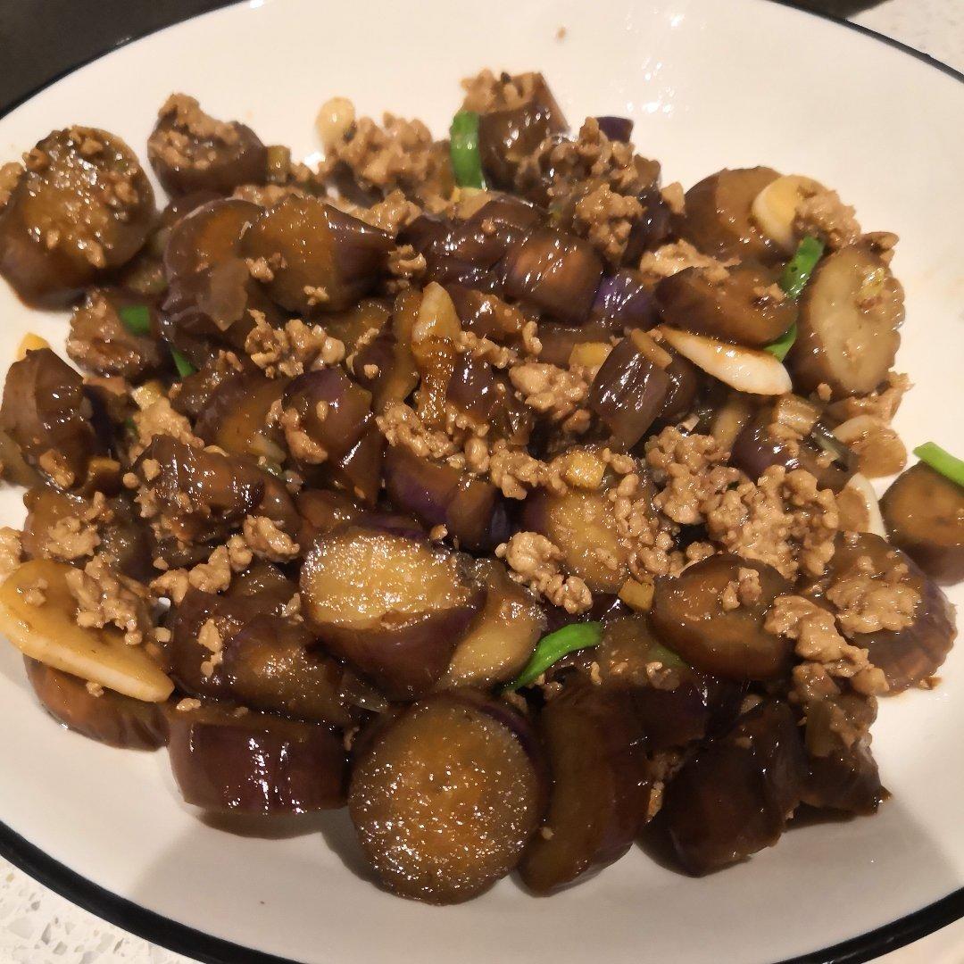 肉沫烧茄子(无敌下饭菜)